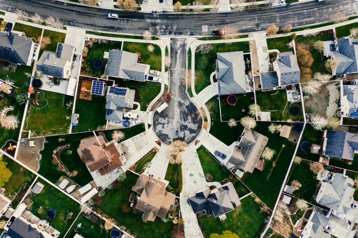 suburban neighborhood